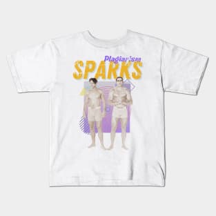 Sparks Vintage 2021 // Plagiarism Original Fan Design Artwork Kids T-Shirt